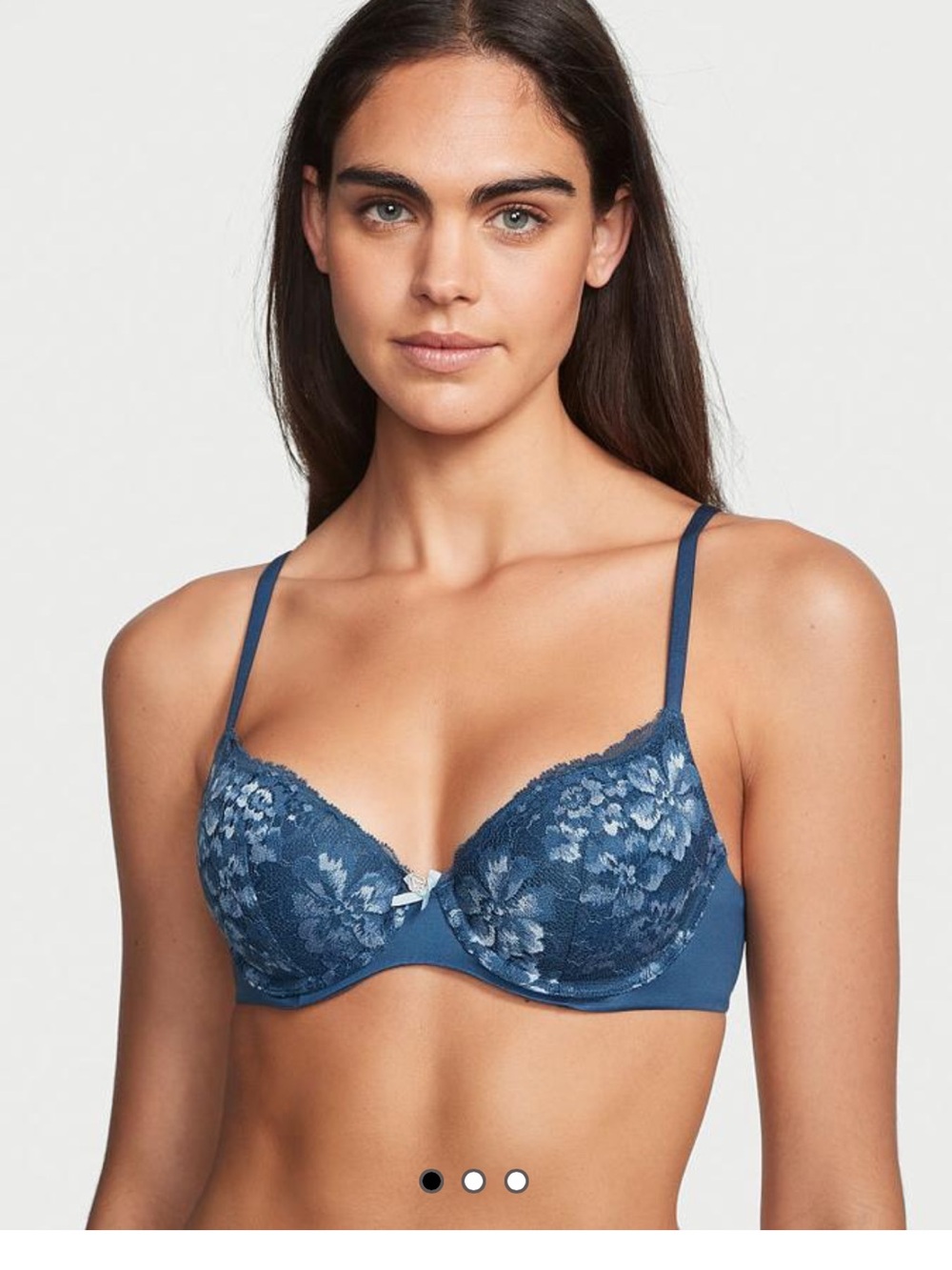 Victoria's Secret Body By Victoria Lightly Lined Lace Demi Bra